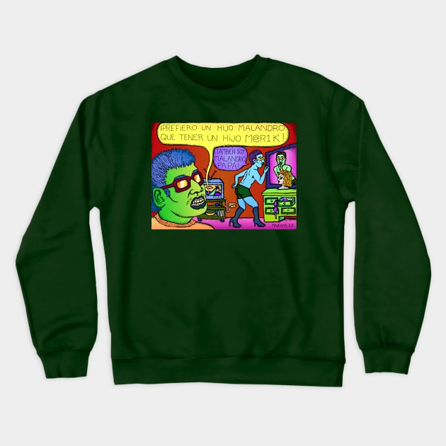 Marilandro Crewneck Sweatshirt by Majenye